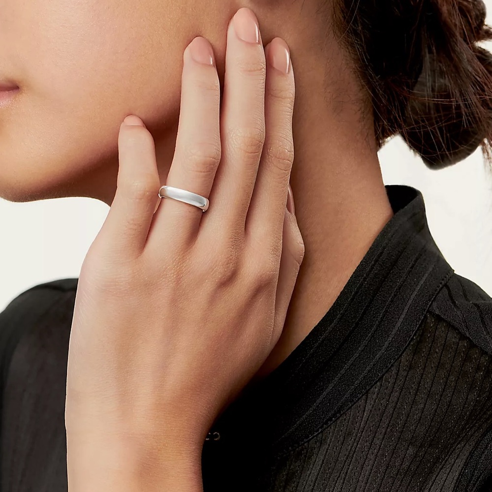Tiffany & Co. Tiffany Forever Wedding Band Ring Platinum - Picture 3 of 7
